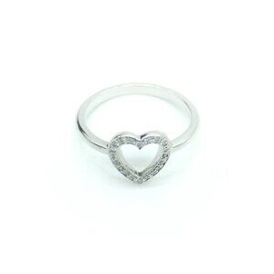 TIFFANY Authentic Silver Diamond Ring